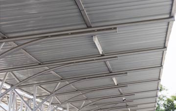 installing Pontfadog metal roofing